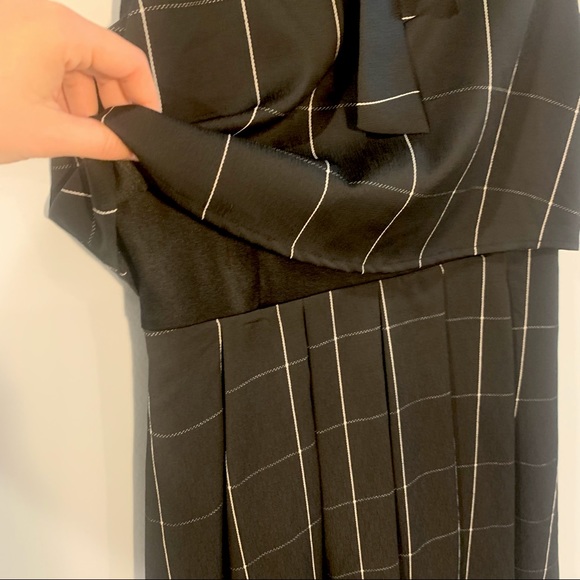 The Moon Black and White Check Dress - Picture 3 of 7